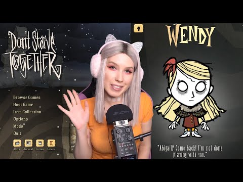 ASMR GAMING 🎮 ВЫЖИВАЕМ СУРОВОЙ ЗИМОЙ 🥶 в Don't Starve Together | АСМР играем в игру