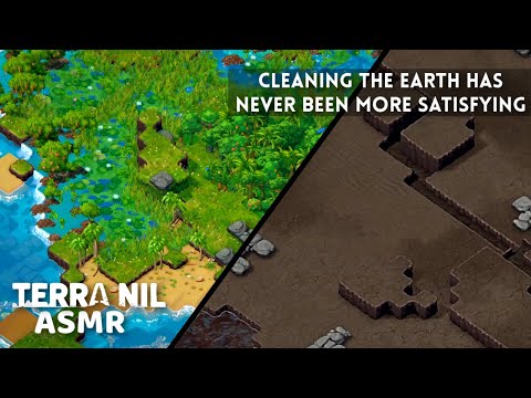 Satisfying ASMR 🌍 Let's clean up the EARTH 🏝️ Ear to Ear Whispers & Terra Nil