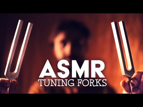 ASMR 🎧TUNING FORKS to Relax & Sleep (No Talking)
