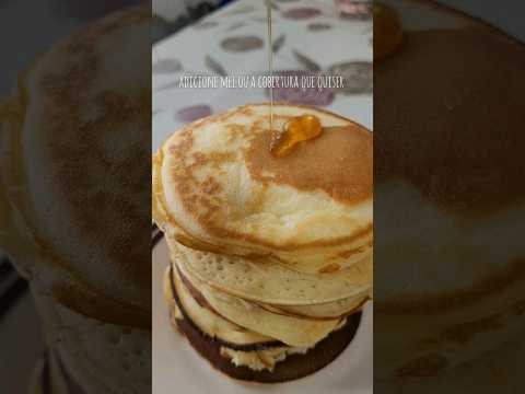 panquecas imperfeitas porém gostosas #receita #receitafacil #panqueca #pancake pancada #recipe