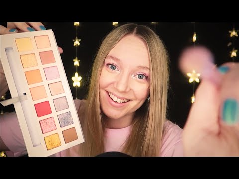 ASMR Doing Your Makeup (Whispered, Personal Attention)