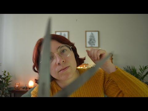 ASMR Pulling & Cutting Away Your Negative Energy
