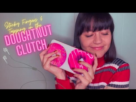 Sticky Fingers & Tapping on the DOUGHNUT CLUTCH, Tongue Click, Whisper & Soft Spoken | Yesoul G1 Max
