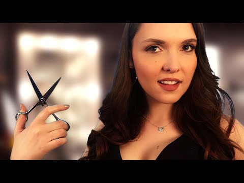 ASMR BARBER ROLEPLAY 💈 Men's Haircut and Beard Trim ✂️ soft spoken roleplay