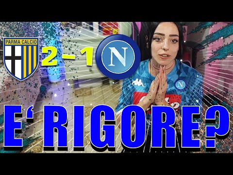FIERA DEL RIGORE 🤬 PARMA NAPOLI 2-1 LIVE REACTION