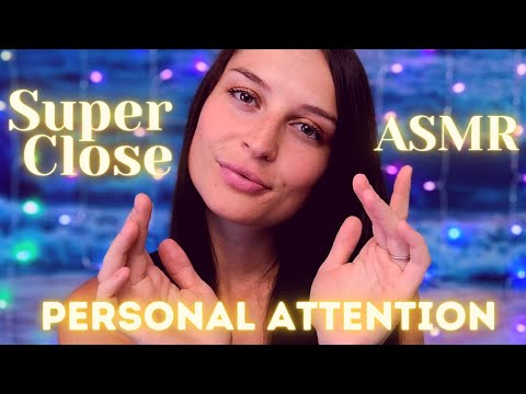 ASMR The CLOSEST MOST PERSONAL ATTENTION YOU WILL EVER HAVE ~ Sleepy Dreamy Tingly Relax Eyes