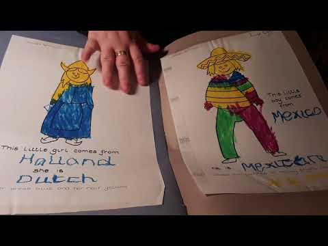 ASMR ~ MY NURSERY SKETCHBOOK SHOW & TELL ~ *WITH TAPPING*