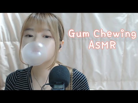 [한국어 ASMR]잡담조금과 껌츄잉 Gum Chewing ガムを噛む