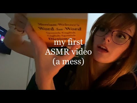 [ASMR] My First ASMR Video! (it is a mess 😂)