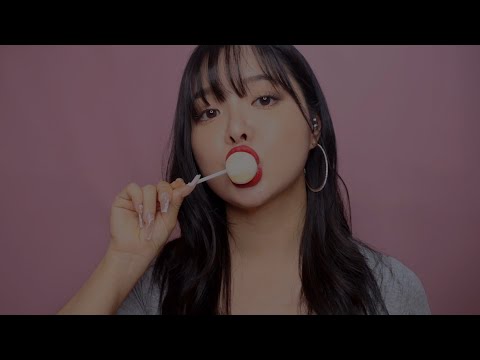 ASMR Gourmet Lollipop Licking👅 Mouth Sounds (chatty~)