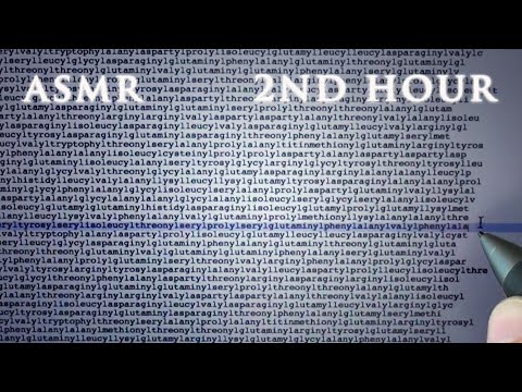 ASMR Reading the longest word in English | 2nd hour