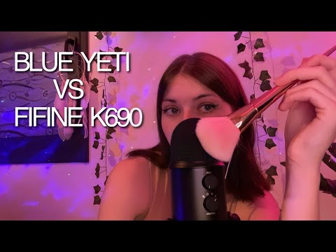 ASMR : blue yeti vs fifine K690 !