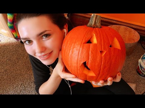 Prim ASMR Pumpkin Carving 🎃 (October Marathon)