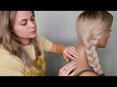 ASMR | The Girl in Class That Scratches Your Back | Tracing, CrissCross, Counting Freckles