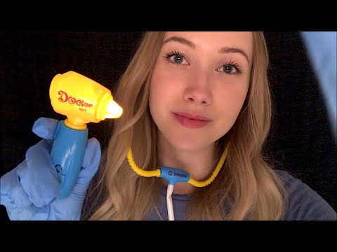ASMR Doctor Check Up Roleplay (Using Toy Equipment)