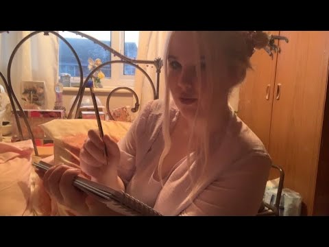 ASMR Drawing Your Portrait | Art Student Roleplay (Soft Spoken & Drawing Sounds)