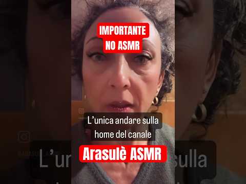 COMUNICAZIONE IMPORTANTE  ( NO ASMR) #arasulèasmr