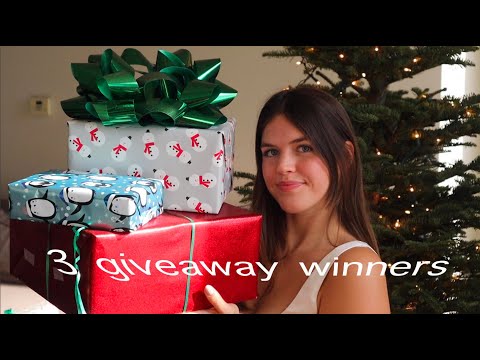 ASMR holiday gift guide and 3 winner giveaway! ❄️