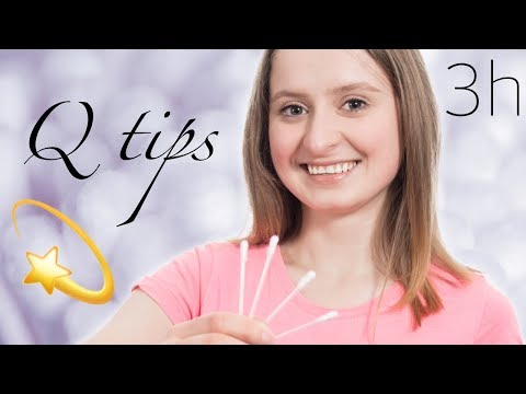 💫 ASMR 🌀 Q Tips in Slow Circle Motions 🧖‍♀️