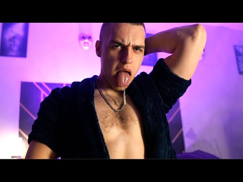 DADDY MAKES YOU TINGLE - Male ASMR | Ear Licking + Mouth sounds