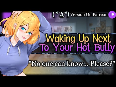 Waking Up To Your Hot Bully Cuddling You [Popular Girl] | Tsundere Girl ASMR Roleplay /F4A/