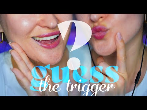ASMR ~ Guess the Trigger ~ Tapping, Scratching, Super Tingly, Instructions, Closeup
