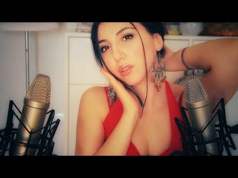 ASMR Ear To Ear Close Up Whisper 👂Breathy Whispers & Tapping