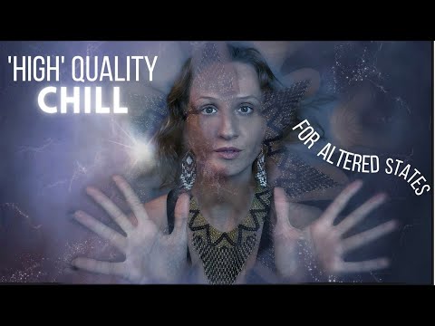 Binaural Psychedelic Guided Meditation + Trippy Visuals Relax | Atmospheric Singing Voice