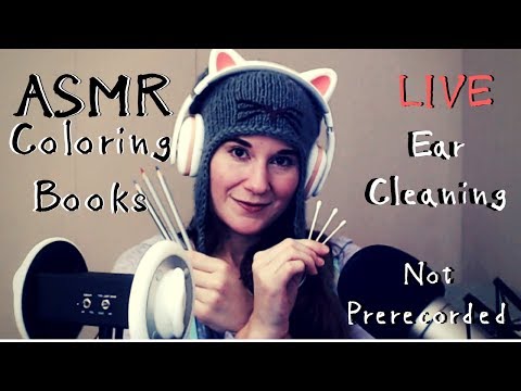 LiveASMR #19 - 3Dio ear cleaning and More! ASMR (lo-fi, mid-fi, hi-fi)