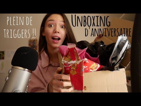 ASMR | Unboxing des supers cadeaux de Lisa ♥ (multi-déclencheurs)