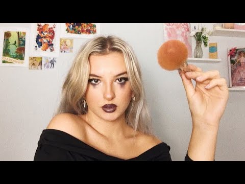 ASMR: mean witch does your makeup!! 🔮🕸🕯