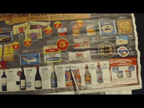 ASMR Soft Spoken ~ Aldi & Other Store Circulars ~ Show & Tell ~ Southern Accent