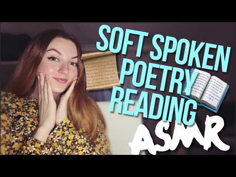 soft spoken poetry reading for sleep/quiet relaxation (request) - ASMR