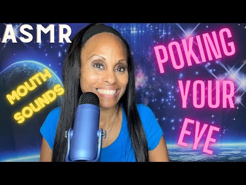 ASMR Fast and Aggressive, Mouth Sounds, Mic Pumping, Hand Movements, Poking Your Eye 👁️