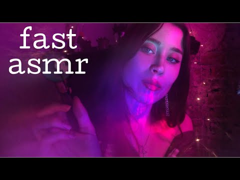 ASMR Giving You A Pamper Session W/ Fast & Aggressive Triggers