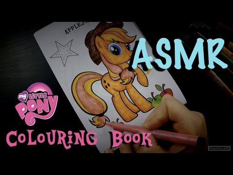 ASMR Colouring Book - My Little Pony - Soft Speaking and Whispering