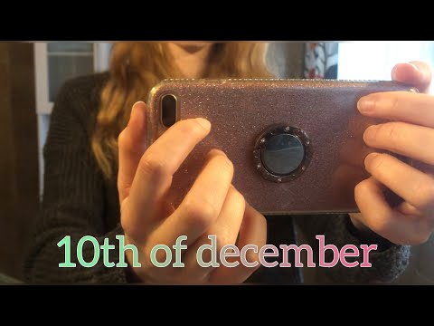 ASMR | 10th of december | 10 min of IPhone tapping ⭐️🌚
