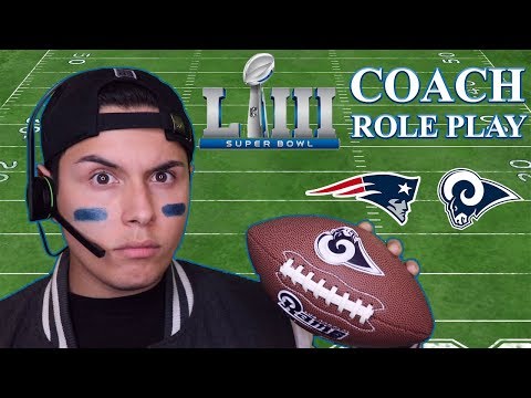 [ASMR] Super Bowl 53 Coach Role Play!