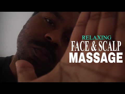 Massage Therapist Role Play ASMR | Relaxing Face and Scalp Massage | Hand Sounds & Hand Movements