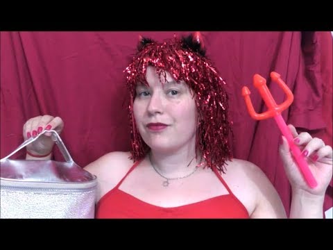 The Devil does your Make Up Role Play - Halloween #Asmr