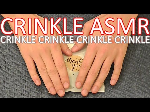 OMG It is so Crinkle ASMR Video. Crinkling crinkling crinkling