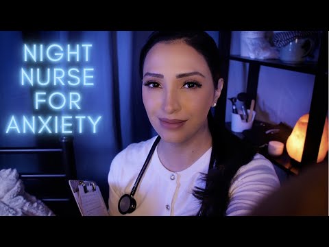 ASMR Night Nurse | Full Body Examination | Anxiety Treatment for Sleep and Relaxation