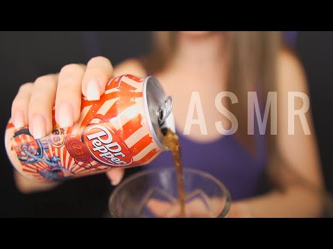 ASMR 100% relax Tapping * drinking * eating (No Talking) АСМР еда и напитки