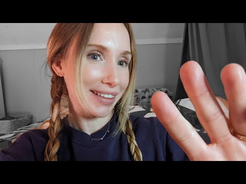 Playing with my own hair 💆🏼‍♀️ | (whispers ~ hand movements ~ hair sounds) ASMR
