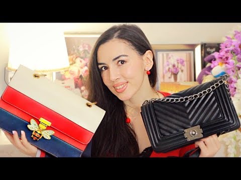 My Bag Collection I Leather Sounds I ASMR Whisper & Fashion