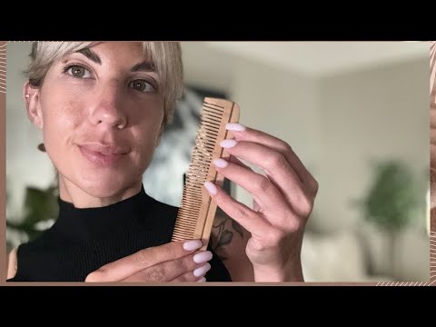 ASMR Fast Head Scratching and Slow Hear Brushing 💤
