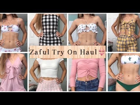 ASMR Zaful Try On Clothing Haul/Review!