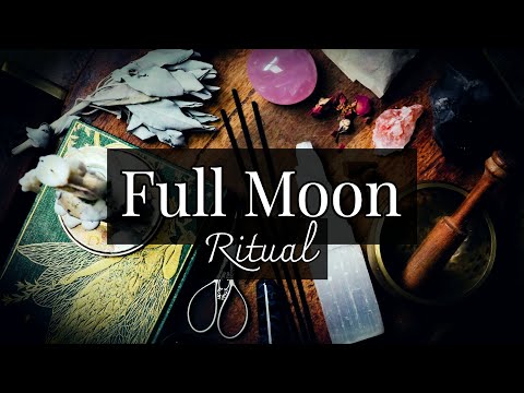 Powerful Release with the Full Moon in Scorpio/Ritual Prep/Tools for the Full Moon/ASMR Energy Work
