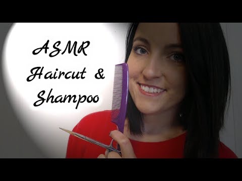 ASMR // Haircut & Shampoo! (Unisex)