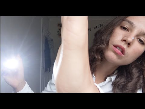 ASMR Eye Exam with light triggers (fast paced)